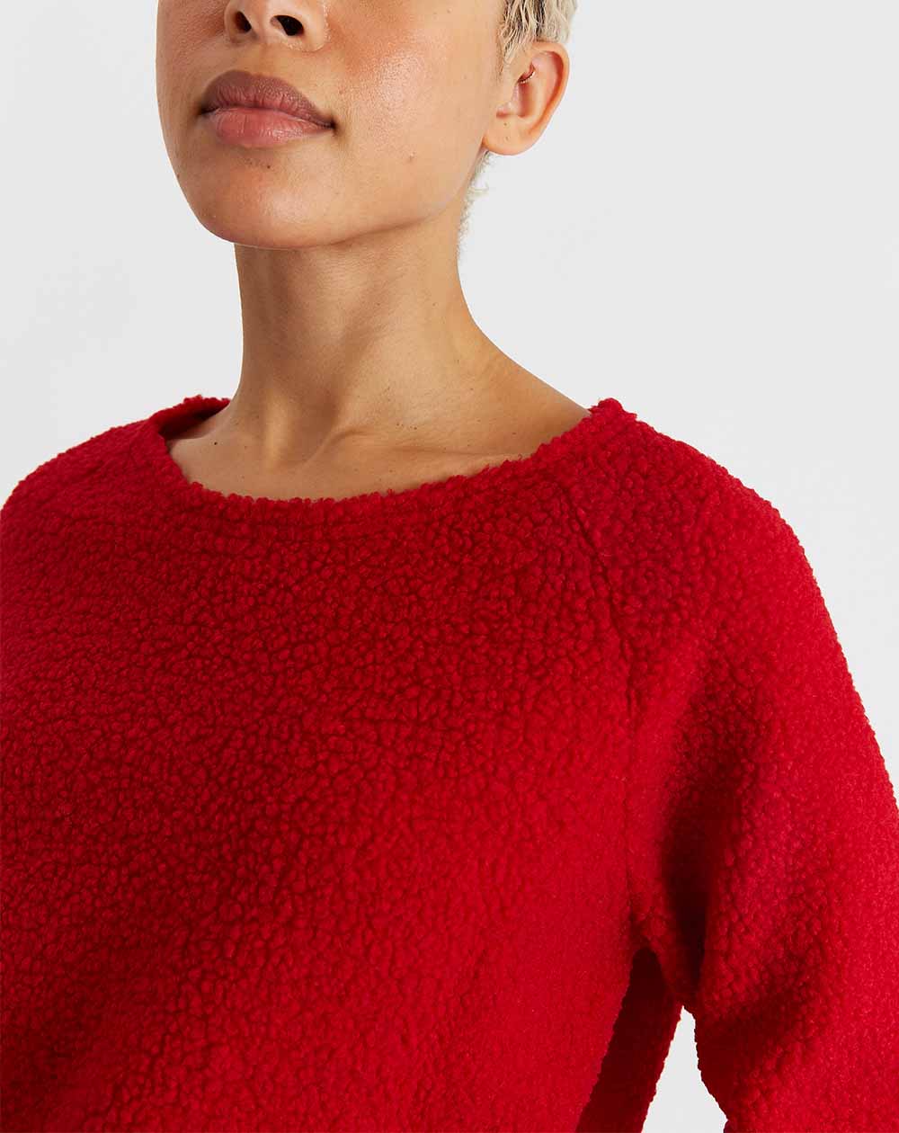 Louche - Blanka Borg Sweatshirt - Red