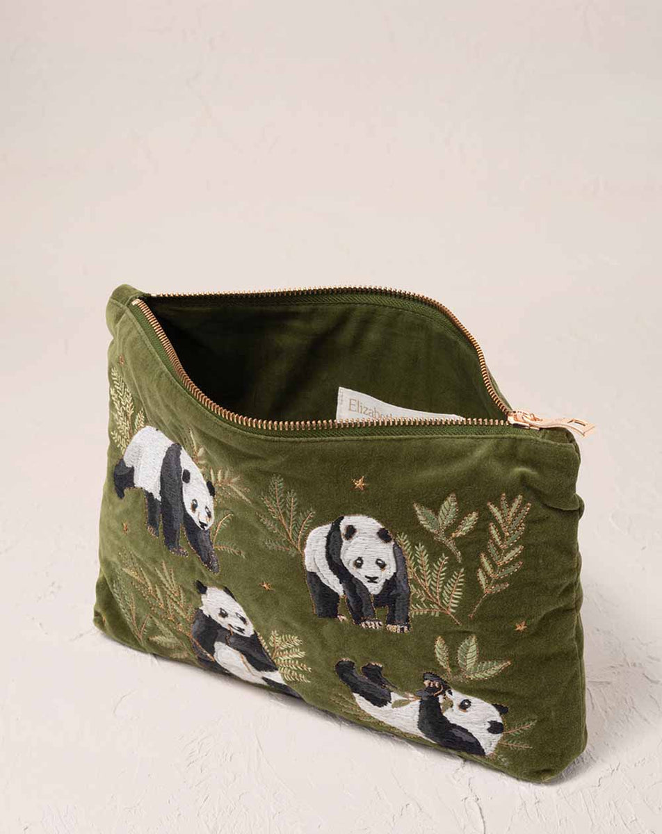 【送料関税込】 Elizabeth Scarlett / Pandas Everyday Pouch Pandas Everyday Pouch – Elizabeth Scarlett