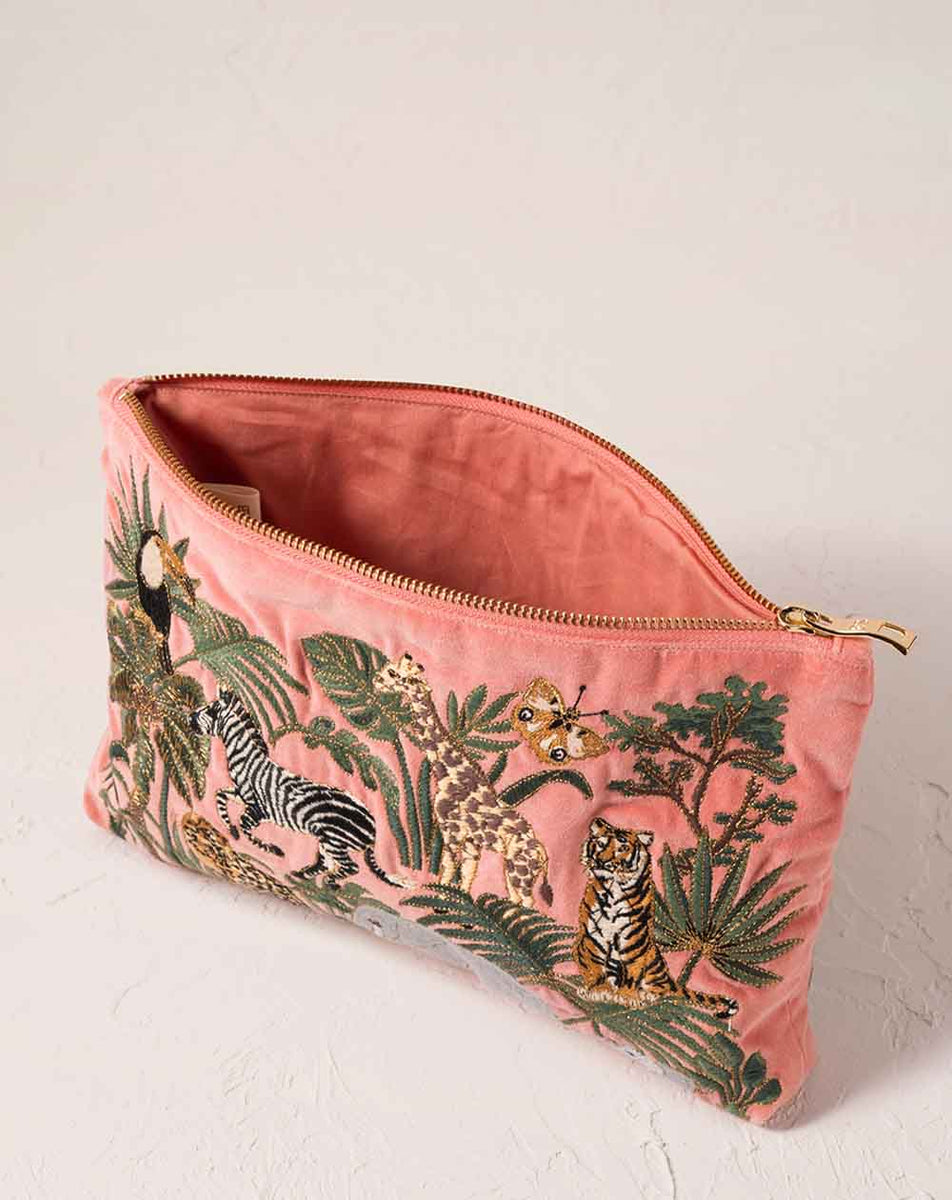 【Elizabeth Scarlett】Wildflower エブリデイポーチ Wildflower-Dry-Rose-Everyday-