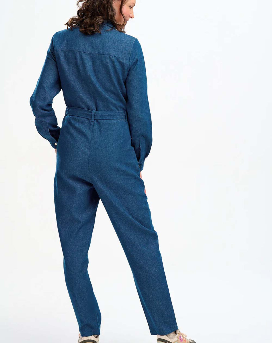 SUGARHILL 19AW SELAVGE DENIM JUMPSUIT sugarhill 19aw denim jump suits