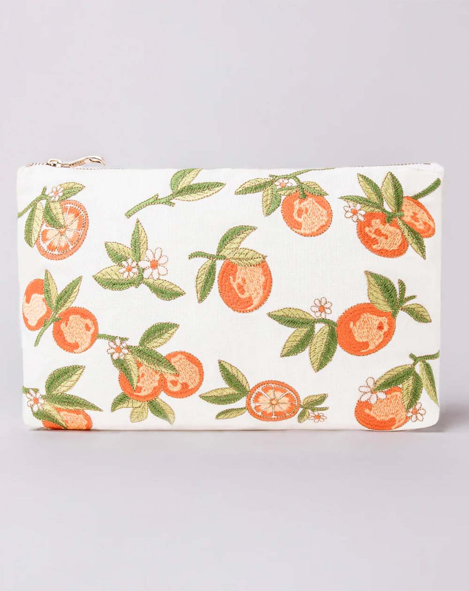 日本未入荷【Elizabeth Scarlett】Orange Blossom Sage Wash Bag Orange Blossom Makeup Bag – Elizabeth Scarlett