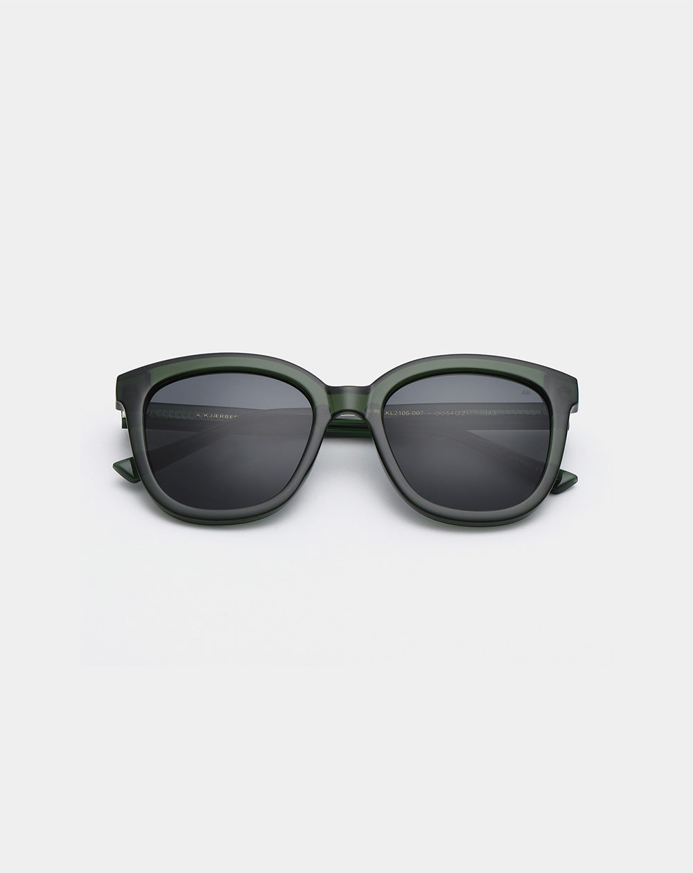 A.KJÆRBEDE - BILLY Sunglasses - Dark Green Transparent
