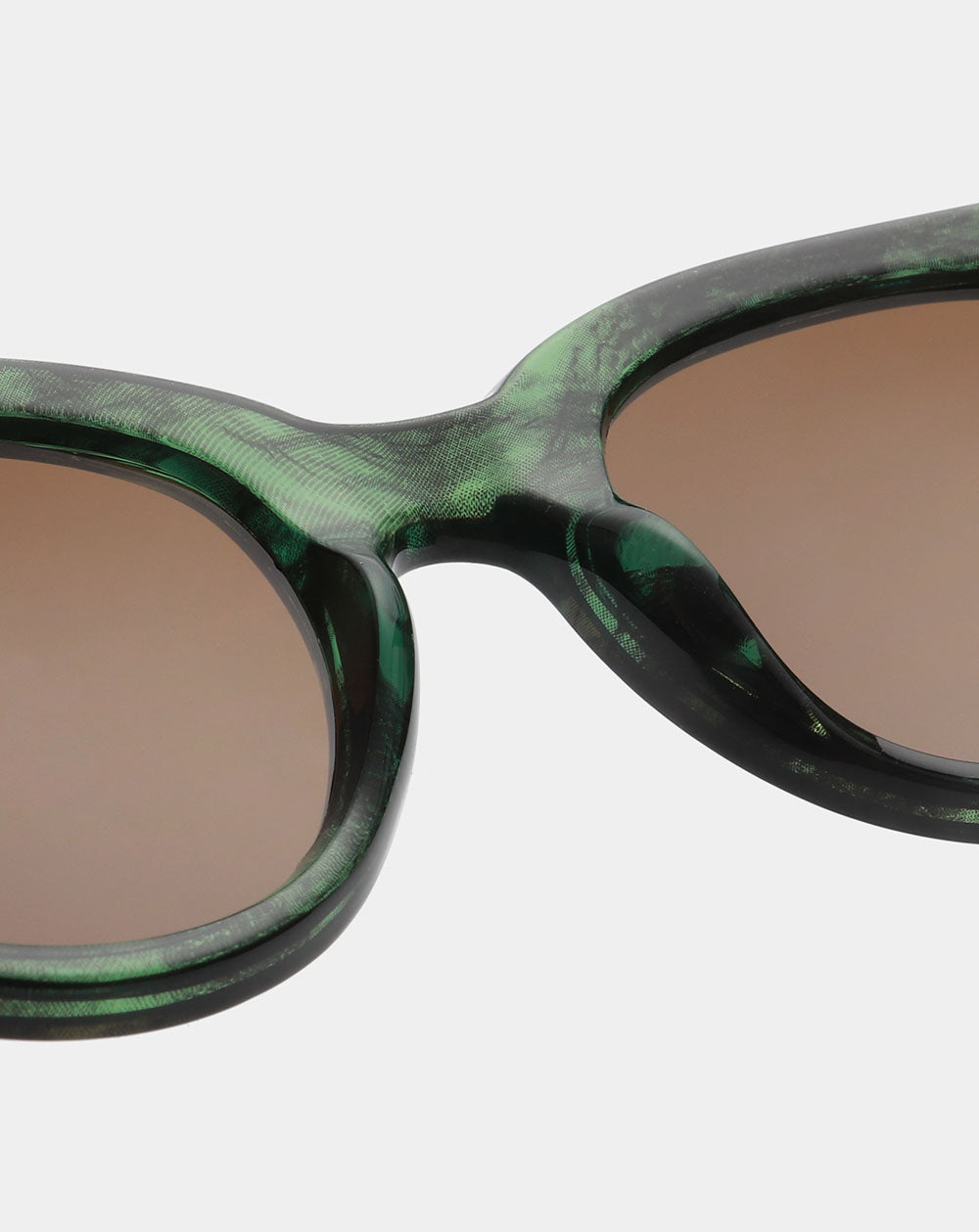 A.KJÆRBEDE - LILLY Sunglasses - Green Marble Transparent