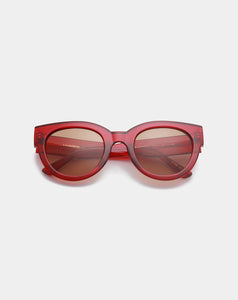 A.KJÆRBEDE - LILLY Sunglasses - Red Transparent