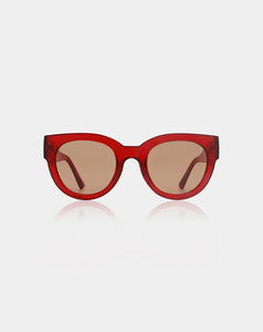 A.KJÆRBEDE - LILLY Sunglasses - Red Transparent