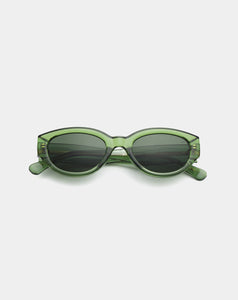 A.KJÆRBEDE - WINNIE Sunglasses - Light Olive Transparent
