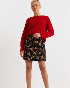 Louche - Aubin Mini Skirt - Tweet Jacquard