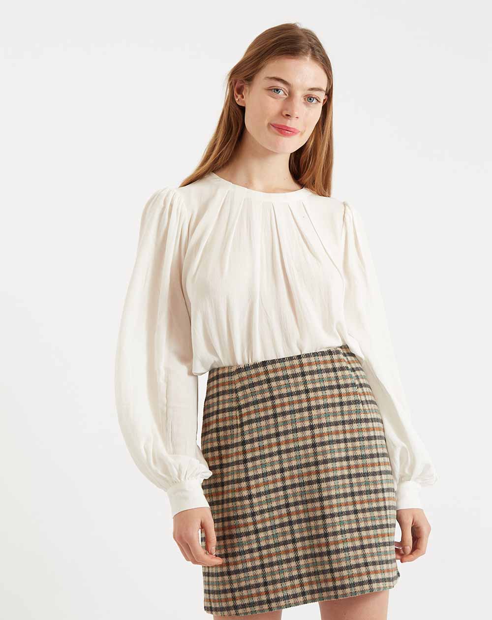Louche - Aubin Mini Skirt - Wexford Check