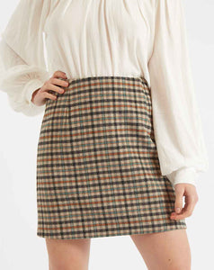 Louche - Aubin Mini Skirt - Wexford Check