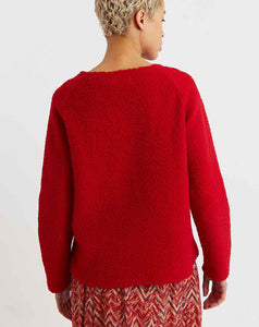 Louche - Blanka Borg Sweatshirt - Red