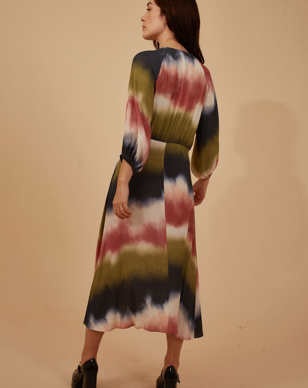 blurred lines midi dress Curate Blurred Lines Dress