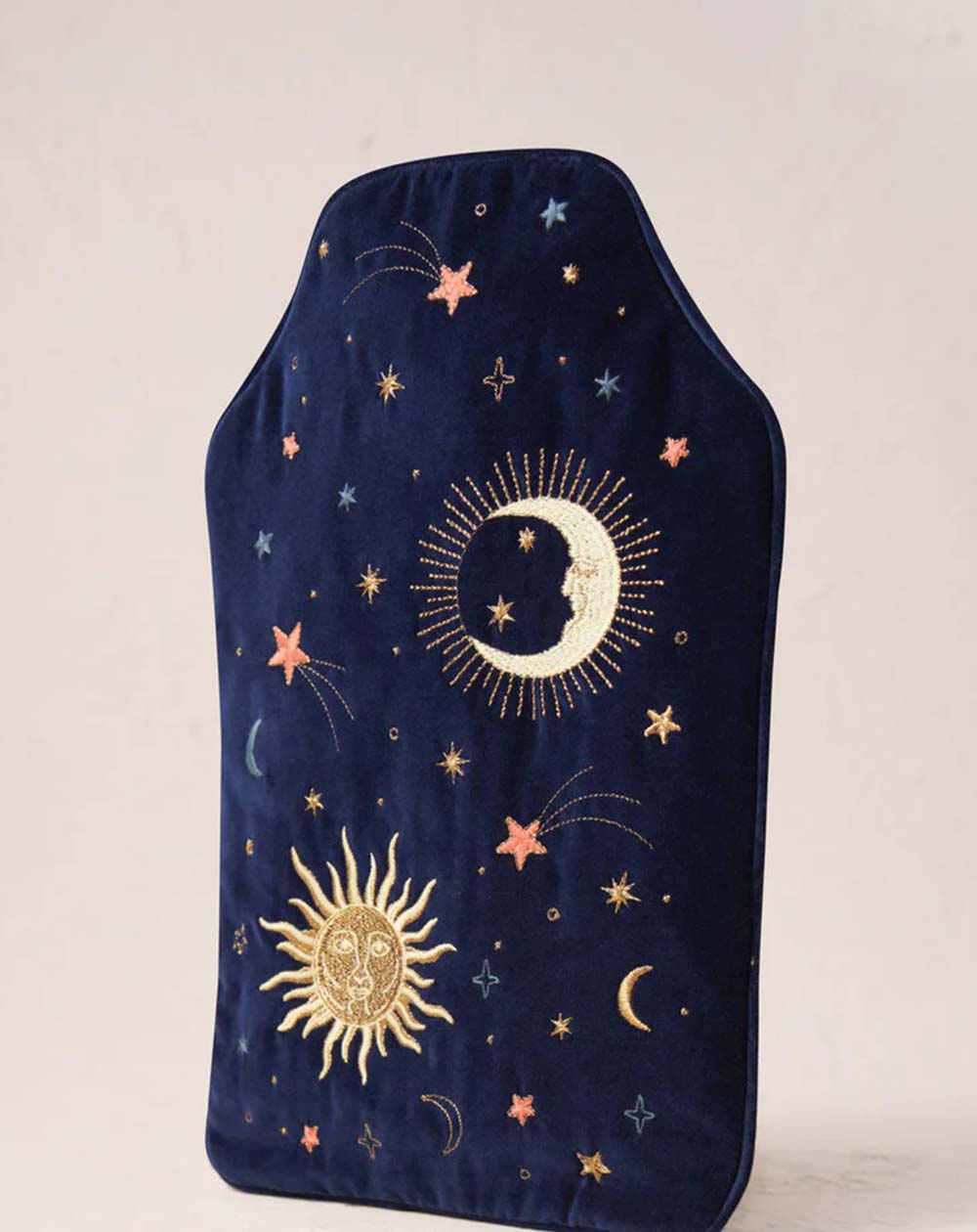 Elizabeth Scarlett - Hot Water Bottle - Celestial (Navy Velvet)