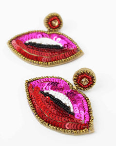 My Doris - Lip Earrings