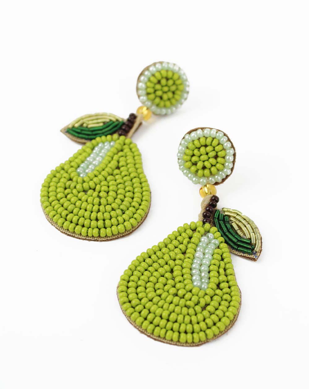 My Doris - Mini Beaded Pear Drop Earrings