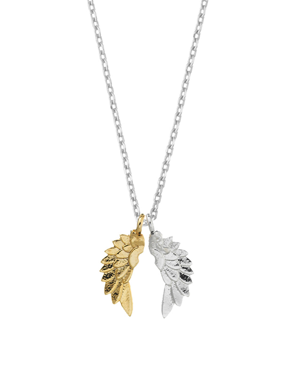 Estella Bartlett - Wing Necklace in Gold and Silver