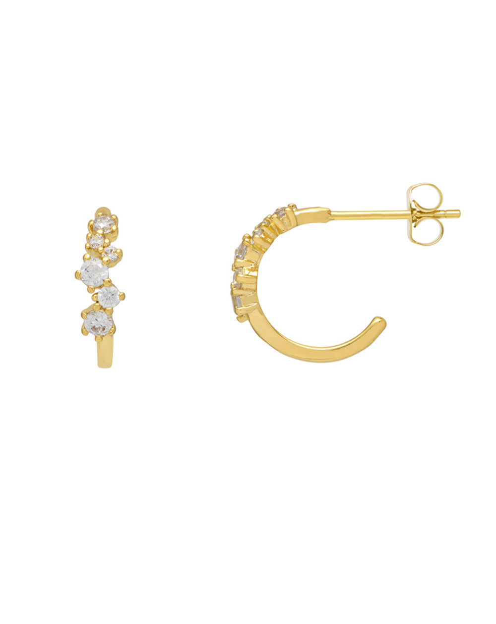 Estella Bartlett - Constellation Gold Earrings