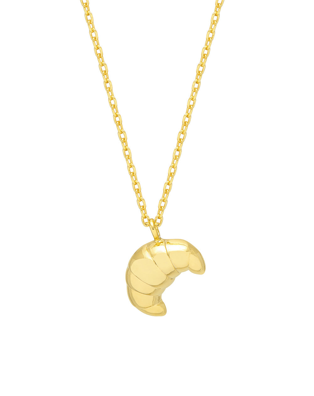 Estella Bartlett - Croissant Necklace in Gold