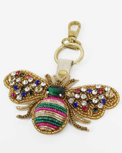 My Doris - Jewelled Bee Keyring