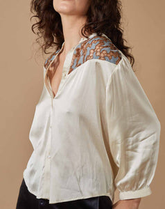 Traffic People - Shirt - Moonstruck Rose (Cream)