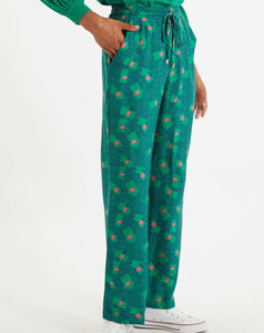 Louche Emmanuella Bauhaus Abstract Patchwork Print Pyjama Style Trouser