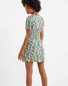 Louche Merle Liseron Mini Dress in Green