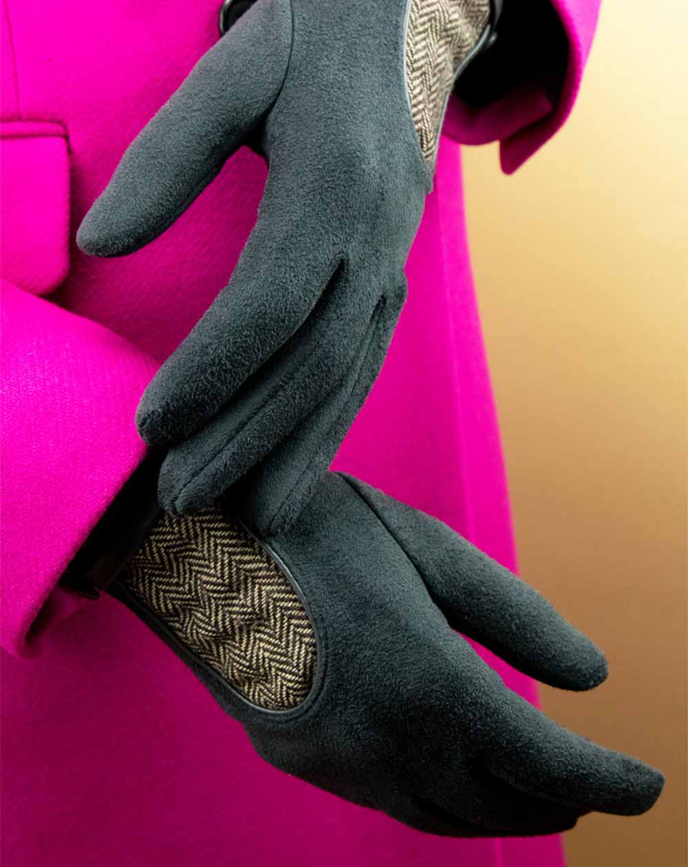 Powder Genevieve Gloves in Slate