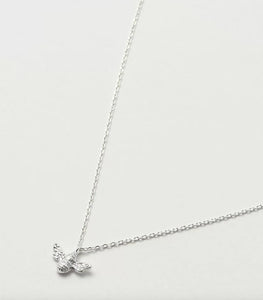 Silver Bee Necklace